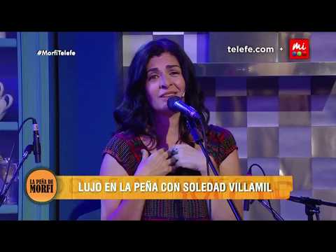 Soledad Villamil canta "De qué callada manera" - La Peña de Morfi