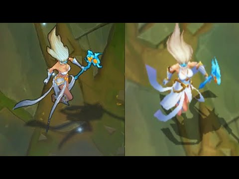 Janna League of Legends VS Wild Rift Comparison