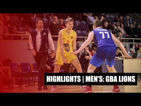 HIGHLIGHTS | MEN'S: GBA LIONS - SP BASKET