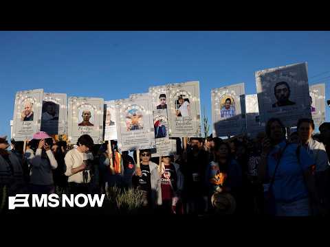Faith leaders make HISTORIC 96-mile pilgrimage to protest ‘EXTREME CONDITIONS’ in ICE detention