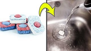 ✅ 6 genialnych zastosowań kapsułek do zmywarki – Wyczyszczą nie tylko brudne naczynia!