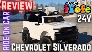 iYofe Ride on Car Chevrolet Silverado 24V - Review with Bernardo