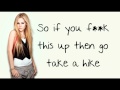 Avril Lavigne - Push (Lyrics) New song 2011 