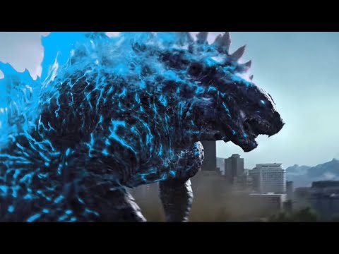 All Evolved Godzilla Scenes but He’s Blue
