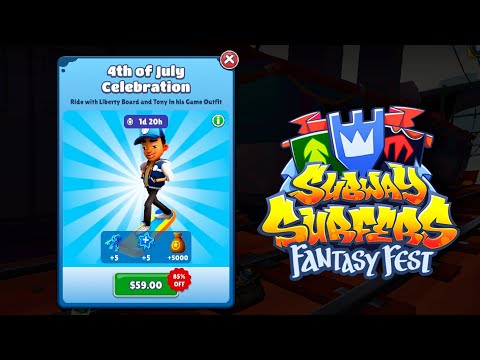 SUBWAY SURFERS FANTASY FEST 2023 : 4TH OF JULY CELEBRATION