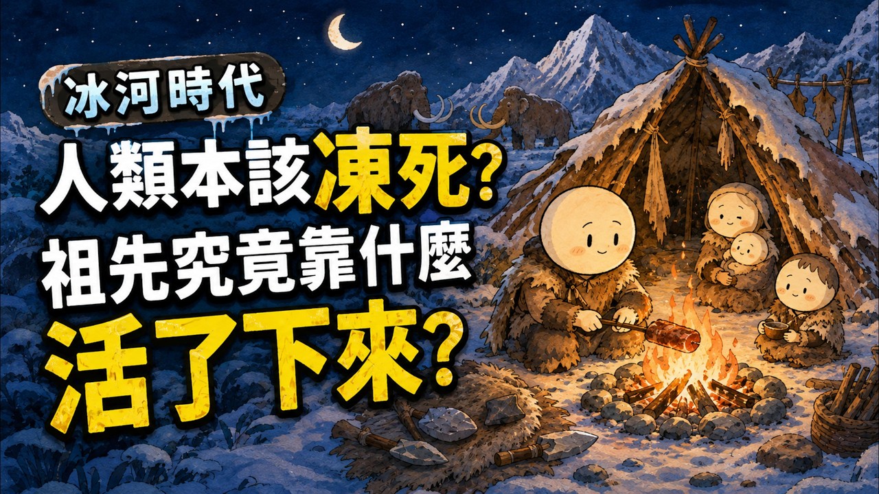 冰河時代，人類本該凍死：我們的祖先究竟靠什么活了下來？
