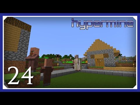 Minecraft Hypermine (Vanilla SMP) | Acquiring Villagers | E24