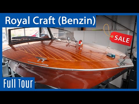 Royal Craft Motorboot mit 450 PS Benzinmotor zu verkaufen - Rundgang