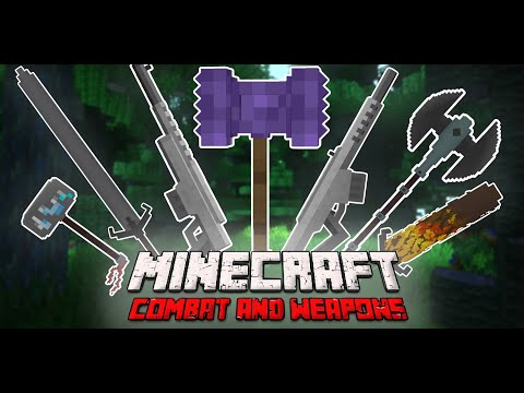 TOP 10 Combat and Weapon Mods for Minecraft!
