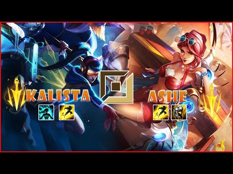 【Shi Ye Kalista】S12 CN Best Kalista vs Ashe