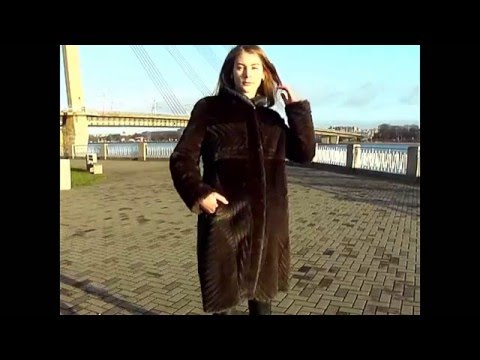 BRASCHI model 2016/17 mink color сhocolate, certificate.