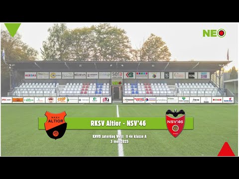 Samenvatting Altior - NSV '46 3 mei 2025