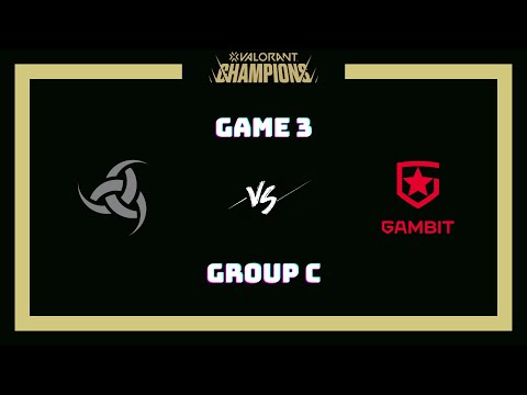 TEAM VIKINGS VS GAMBIT ESPORTS GAME 3 || VALORANT CHAMPIONS 2021
