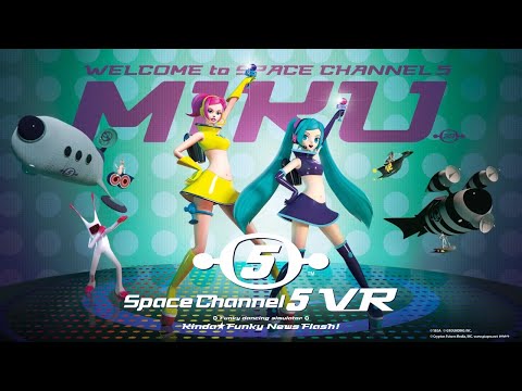 Miku's Far-Out Report Show (Space 39 Miku DLC) | Space Channel 5 VR OST (Instrumental/Karaoke)