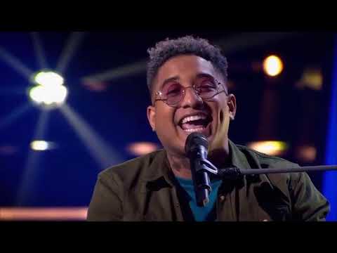 Jeremy García sing "When I Was Your Man" in The Blind Auditions of The Voice of Holland Season 10