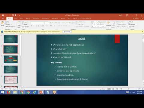 Introduction to SAP UI5/FIORI