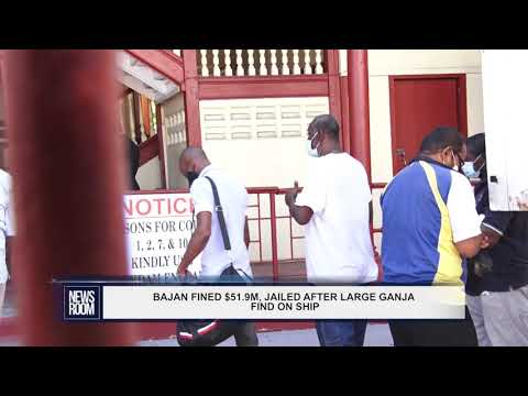 BAJAN FINED $51.9M, JAILED AFTER LARGE GANJA FIND ON SHIP