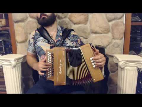 CASTCIABC238CW - Cherry Castagnari Ciacy Diatonic Button Accordion BC MM 23 8 $2699