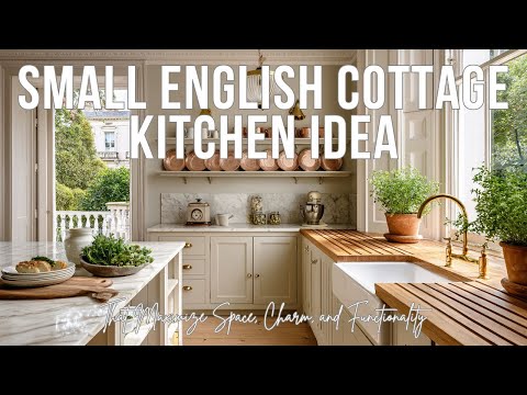 Small English Cottage Kitchen Ideas That Maximize Space, Charm, and Functionality