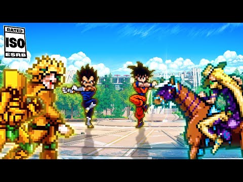 MUGEN Tournament Of Anime : Episode 44 Dragon Ball Z Vs Jo Jo's Bizarre Adventure