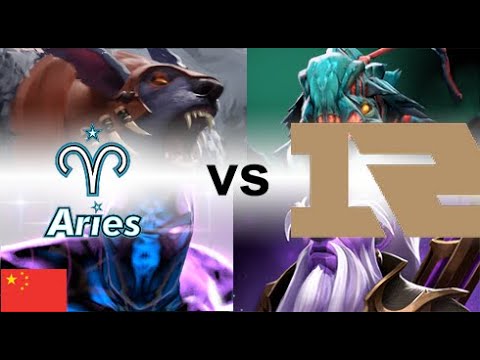Aster.Aries vs Royal Never Give Up  (第二场比赛) |  强调