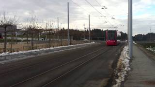 preview picture of video 'Eröffnung Linien Tram Bern-West Teil 1'