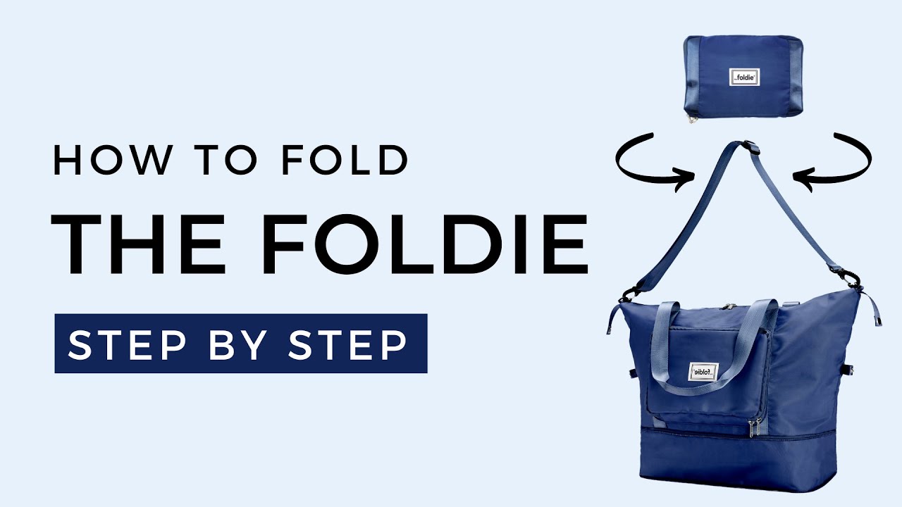 The Foldie 2.0 | Folding instructions | How to fold the Foldie in 6 simple steps