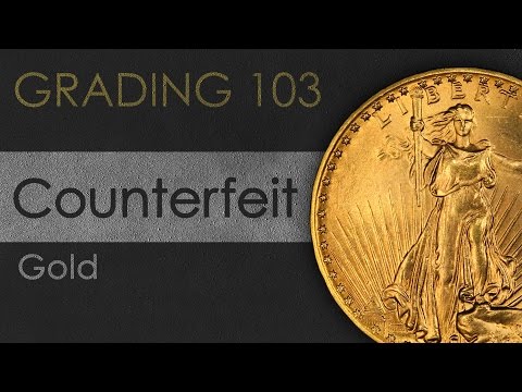 Counterfeit Coin Detection - Gold Coins