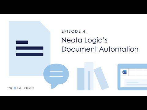AL TV Product Walk Through - Neota Logic - Doc Automation