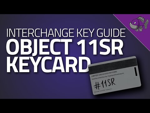 Object 11SR Keycard - Key Guide - Escape From Tarkov