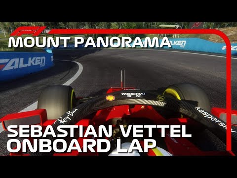 Sebastian Vettel Onboard Lap | 2020 Mount Panorama Grand Prix