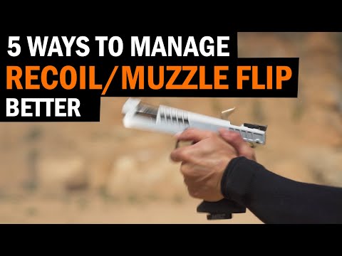 5 Ways to Manage Pistol Recoil and Muzzle Flip Better with Tactical Hyve