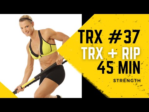 TRX with Shana Workout #37: 45 Minute Strength with TRX Straps & Rip Trainer