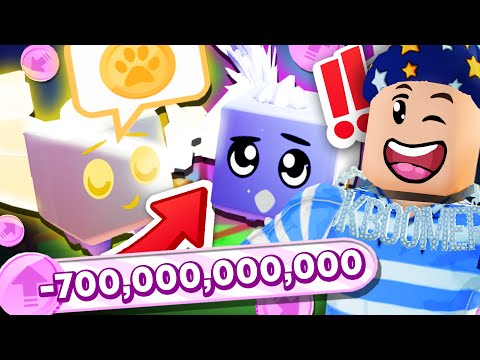 Spending 700,000,000,000 For INSANE LEGENDARY Rates In Pet Ranch Simulator (Roblox)