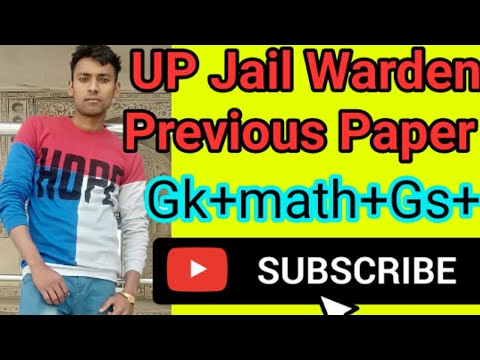 jail warder previous question pepar/ jail warden previous Pepar/up jail Warder previous paper/