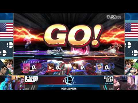 Smash'N'Splash 3  DOUBLES POOLS - D-MURR + Chompy vs Lucky + Loaf
