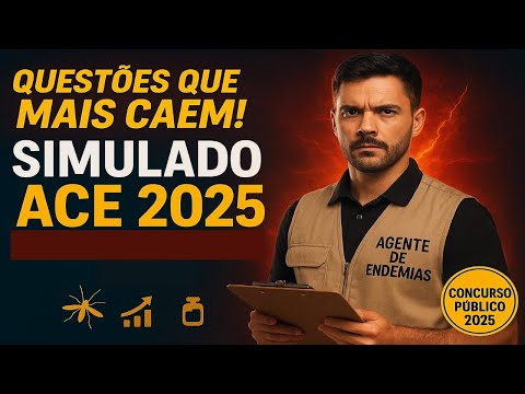Simulado ACE 2025: Questões Comentadas de Conhecimentos Específicos para Concurso Público