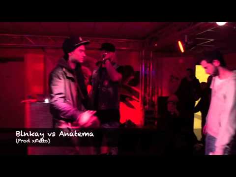 HONIRO FREESTYLE BATTLE 2° EDIZIONE  BLNKAY vs ANATEMA (prod Xfetto)