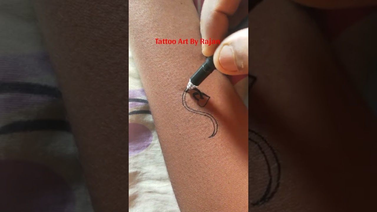 how to make tribal heart tattoo | Tattoo Art By Rajan
