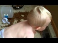 Baby Gabe Eats Dog Food