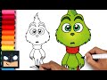 How To Draw Young Grinch