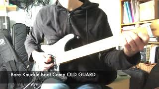 Video thumbnail for Bare Knuckle Pickups demo.Crawler bridge Humbucker/ Boot Camp Old Guard comparison by Tim Rose