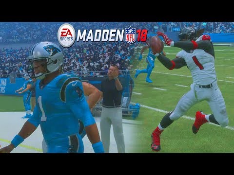 Madden 18 Career Mode WR Ep 8 - WEEK 9 VS CAM NEWTON & THE CAROLINA PANTHERS!