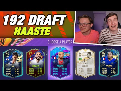 192 FUT DRAFT HAASTE VS SNIPUX!!