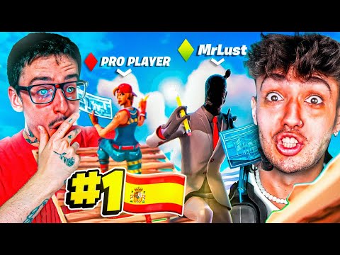 he contratado al mejor jugador de Fortnite para ganarle un 1v1 a MrLust