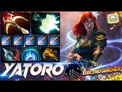 Yatoro Windranger Elite Archer - Dota 2 Pro Gameplay [Watch & Learn]