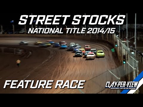 Street Stocks | 26th National Title - A-Main - Kalgoorlie - 1st Mar 2015 | Clay-Per-View