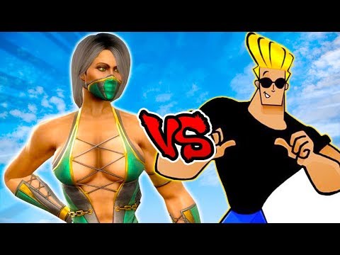 Jade (Mortal Kombat) Vs Johnny Bravo - Epic Battle - Left 4 dead 2 Gameplay (L4D2 Custom Skin Mod)