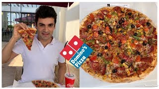 EVDE DOMİNOS BOL MALZEMOS PİZZA TARİFİ!!! | Domino's Pizza Recipe