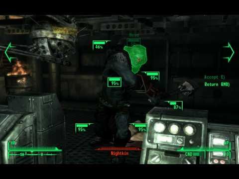 Fallout New Vegas Gameplay, Part 24. Nightkin Carnage Inside REPCONN (Full Walkthrough in 1080p HD)
